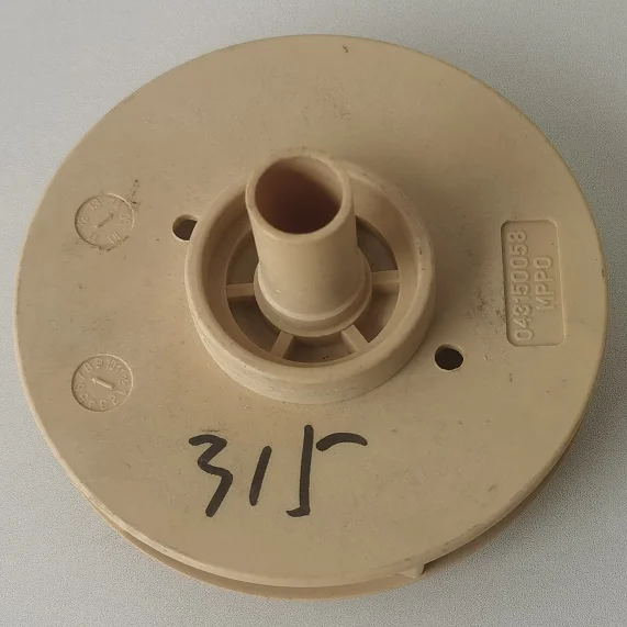 DXD-315E pump impellor replacing DXD-2 old impeller
DXD-315E pump impellor replacing DXD-2 old impeller