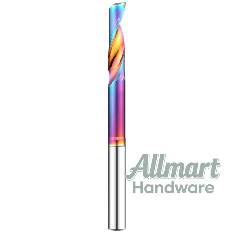 Tungsten Steel Copy Milling Cutter, Color Coated Single - Flute Router Bit for Aluminum, CNC Engraving Tool for Aluminum Doors
Tungsten Steel Copy Milling Cutter, Color Coated Single - Flute Router Bit for Aluminum, CNC Engraving Tool for Aluminum Doors