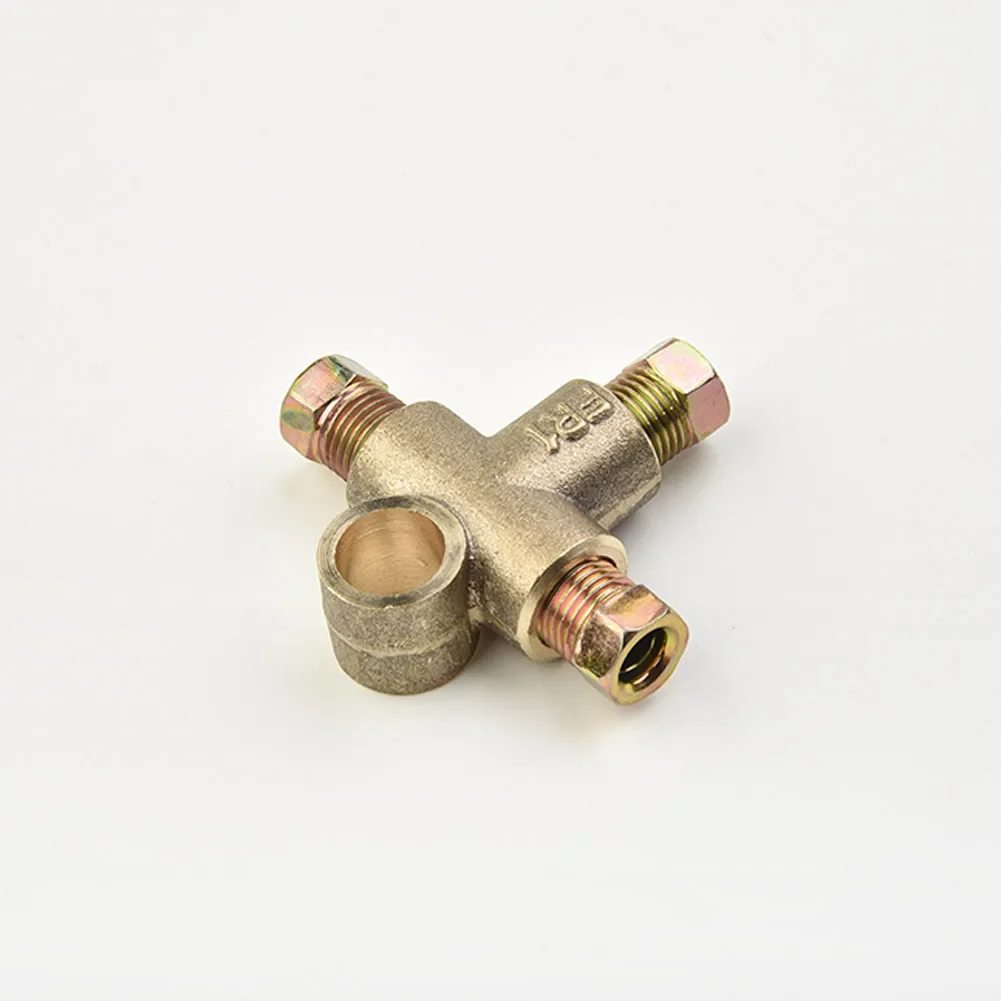 Long Lasting 3 Way Brake T Piece Tee, Metric M10 316 Pipe, Short Union Fittings, Compatible With 3/16 Brake Pipe
Long Lasting 3 Way Brake T Piece Tee, Metric M10 316 Pipe, Short Union Fittings, Compatible With 3/16 Brake Pipe