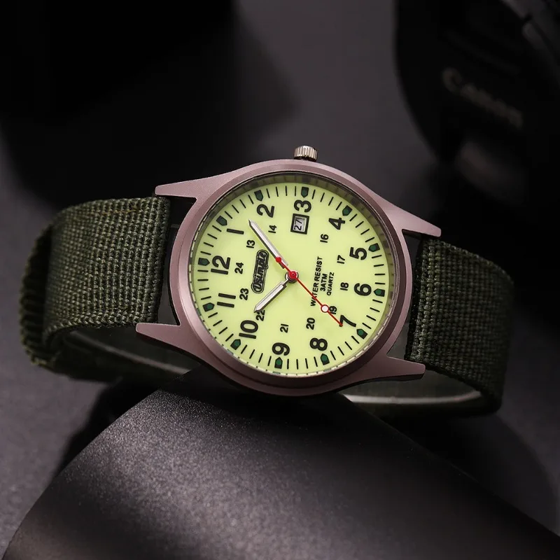 Men's Watch, Fashion Sports Nylon with Quartz Watch
Men's Watch, Fashion Sports Nylon with Quartz Watch