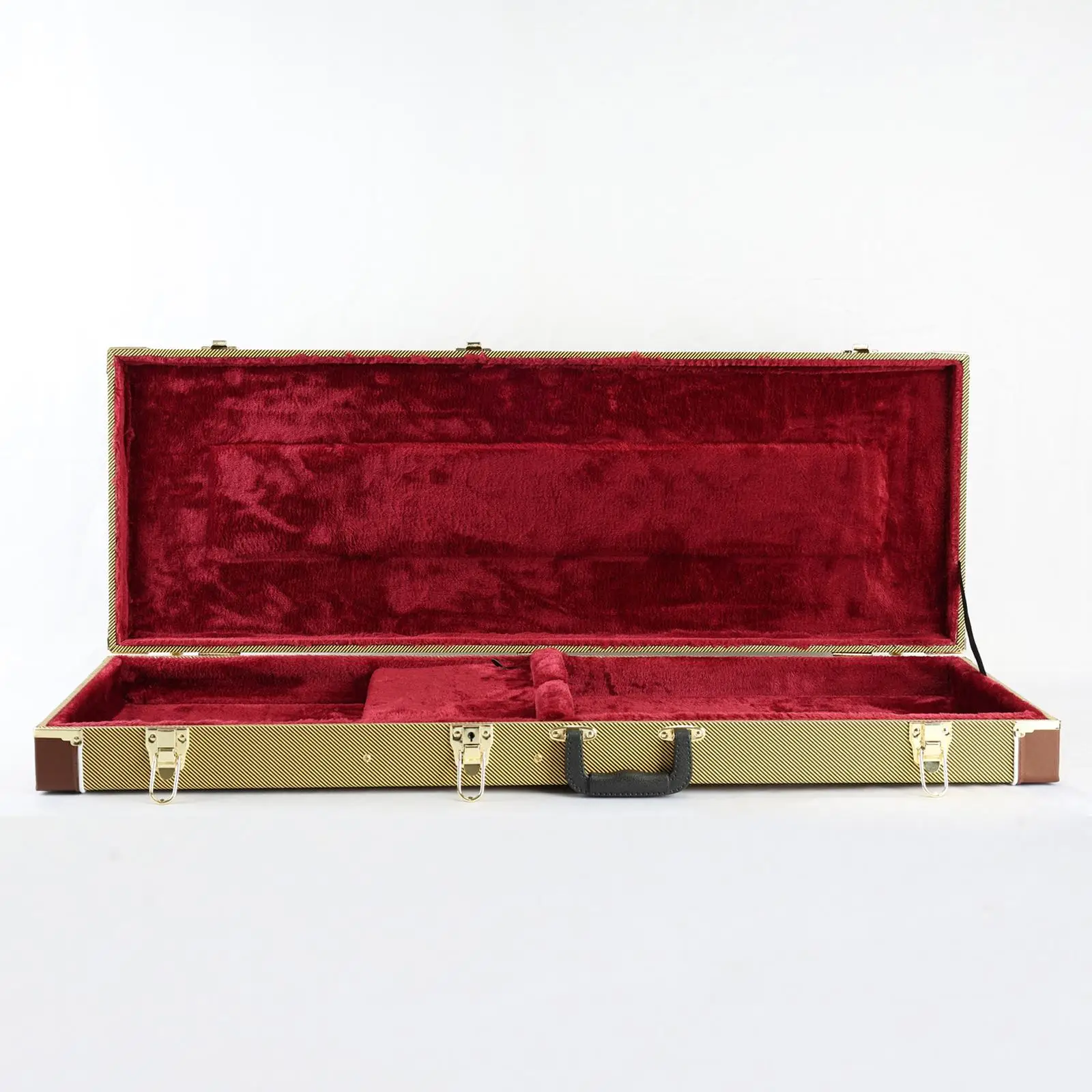 Electric Guitar Hard Shell Case Professional with Security Lock Metal Feet
Electric Guitar Hard Shell Case Professional with Security Lock Metal Feet