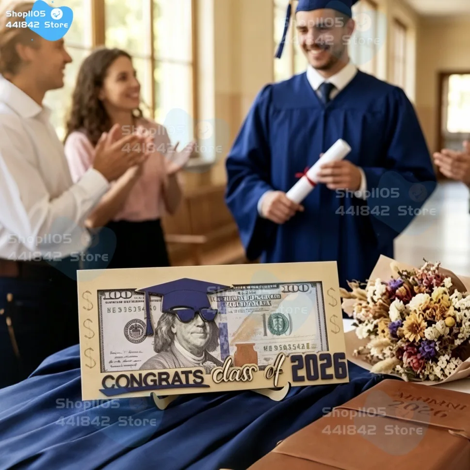 2026 Wooden Graduation Money Holder Cash Gift Card for High School College Graduation
2026 Wooden Graduation Money Holder Cash Gift Card for High School College Graduation