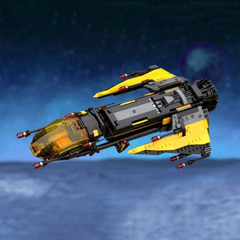 526PCS MOC Science Fiction Blacktron: Rebels Bounty Spacecraft Creative Brick Toy Birthday Building Festival Gift
526PCS MOC Science Fiction Blacktron: Rebels Bounty Spacecraft Creative Brick Toy Birthday Building Festival Gift
