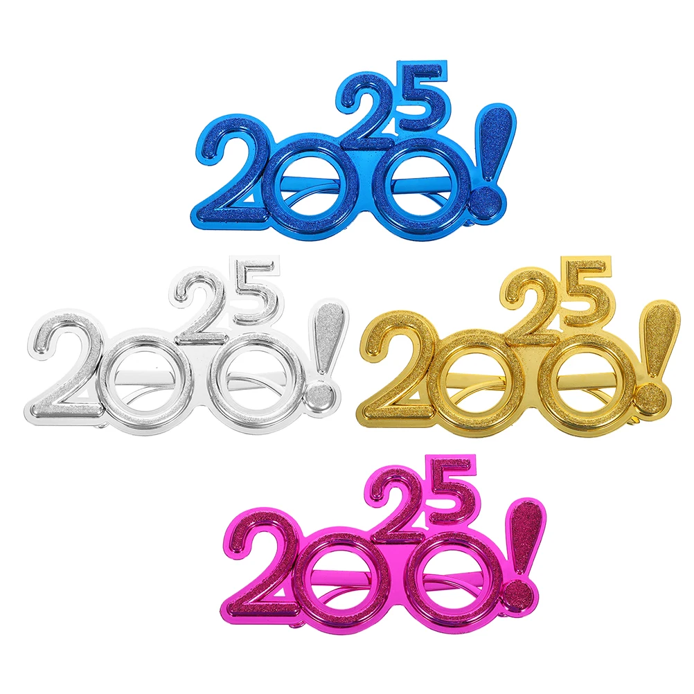 4pcs 2025 New Year Glasses Stylish Lightweight Party Eyewear Plastic Photo Props Festive Decor Fun Sunglasses For New
4pcs 2025 New Year Glasses Stylish Lightweight Party Eyewear Plastic Photo Props Festive Decor Fun Sunglasses For New