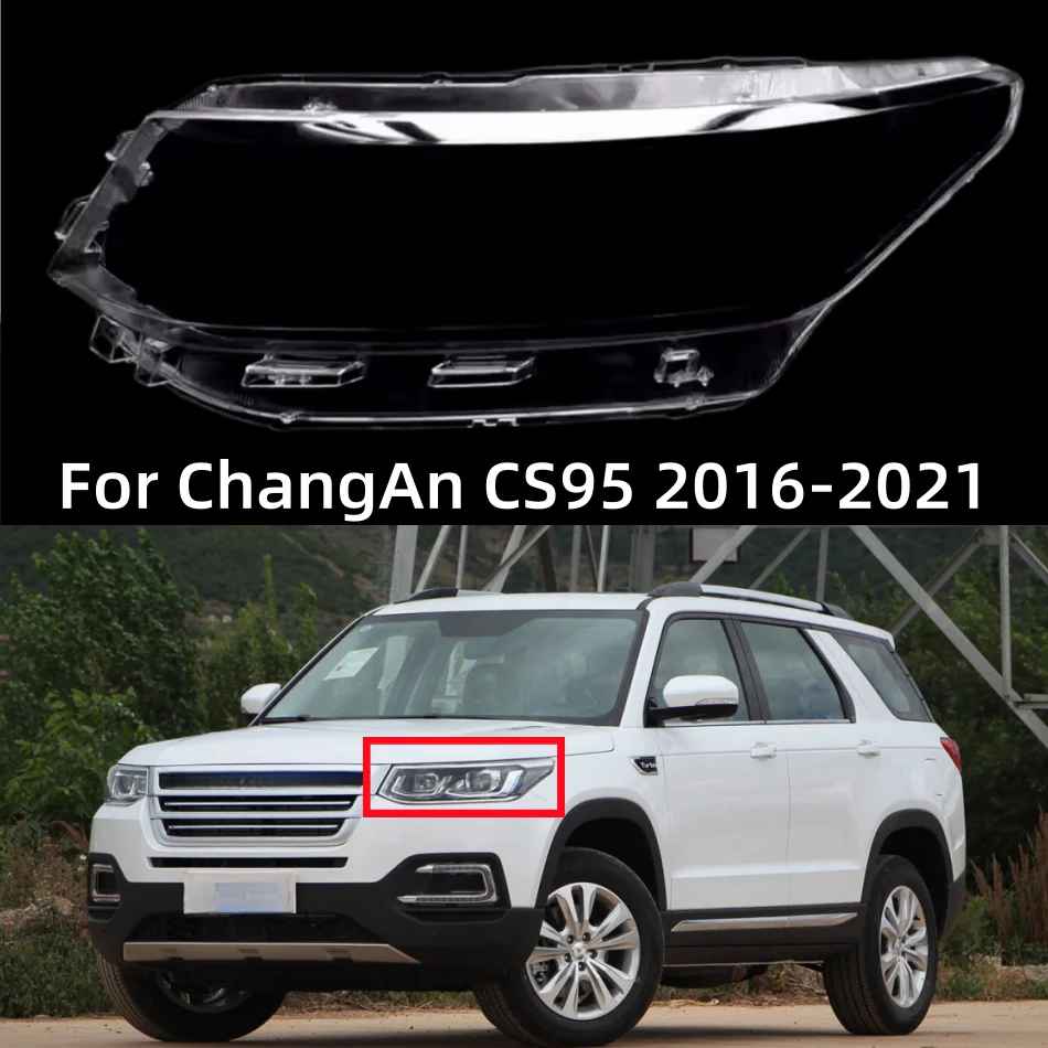 For ChangAn CS95 2016 to 2021 Transparent Headlamp Cover Lampshade Lamp Shade Front Headlight Shell Plexiglass
For ChangAn CS95 2016 to 2021 Transparent Headlamp Cover Lampshade Lamp Shade Front Headlight Shell Plexiglass