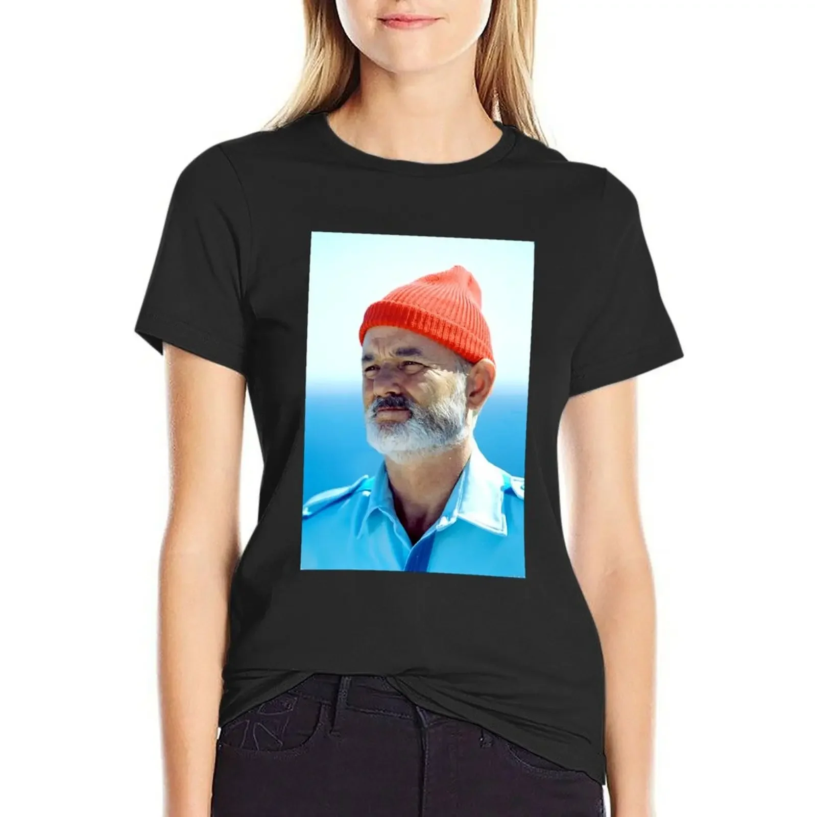 Bill Murray as Steve Zissou T-Shirt customs funny animal print workout t shirts for Women
Bill Murray as Steve Zissou T-Shirt customs funny animal print workout t shirts for Women