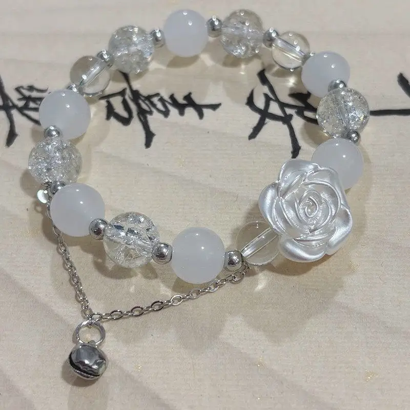 New Arrival Elegant Stylish Camellia Bell Beaded Bracelet Unique Minimalist Design Birthday Gift for Women Bestie
New Arrival Elegant Stylish Camellia Bell Beaded Bracelet Unique Minimalist Design Birthday Gift for Women Bestie