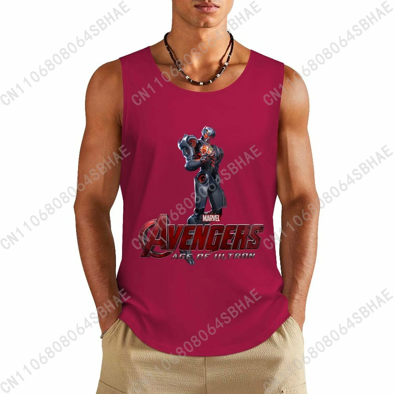 Marvel Ultron Custom Pattern Mens Cotton Tank Top Cotton Sleeveless Shirt Men Undershirt Personalized Gifts Cosplay
Marvel Ultron Custom Pattern Mens Cotton Tank Top Cotton Sleeveless Shirt Men Undershirt Personalized Gifts Cosplay