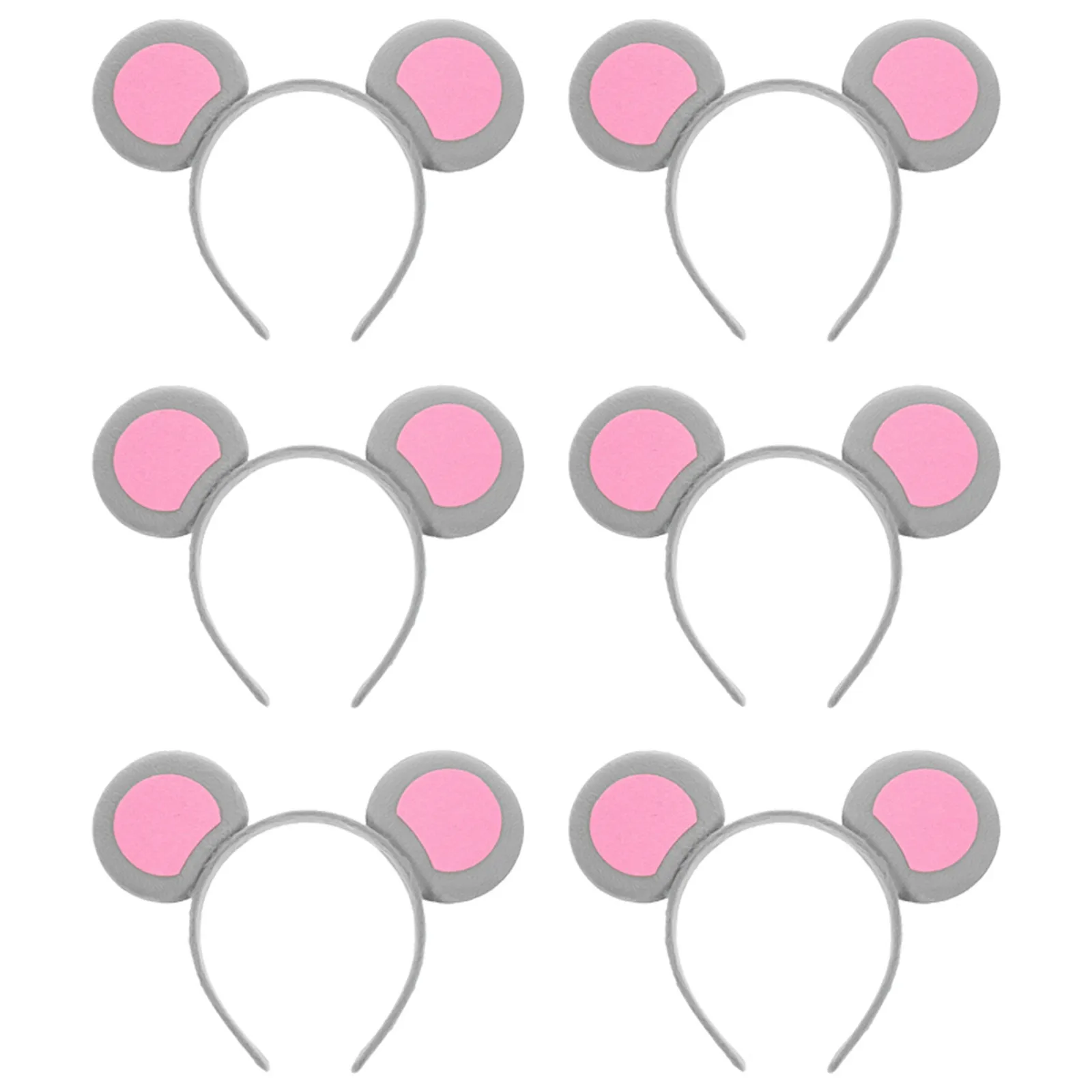 6Pcs Mouse Ears Headbands Women Cute Cartoon Style Fabric Hair Bands Party Cosplay Headbands for Mouse Ears
6Pcs Mouse Ears Headbands Women Cute Cartoon Style Fabric Hair Bands Party Cosplay Headbands for Mouse Ears