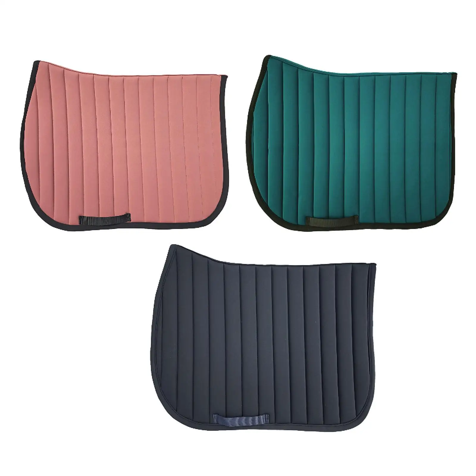 Equestrian Saddle Pad Polyester Material Breathable Shock Absorbing for Horseback Riding and Accessories
Equestrian Saddle Pad Polyester Material Breathable Shock Absorbing for Horseback Riding and Accessories