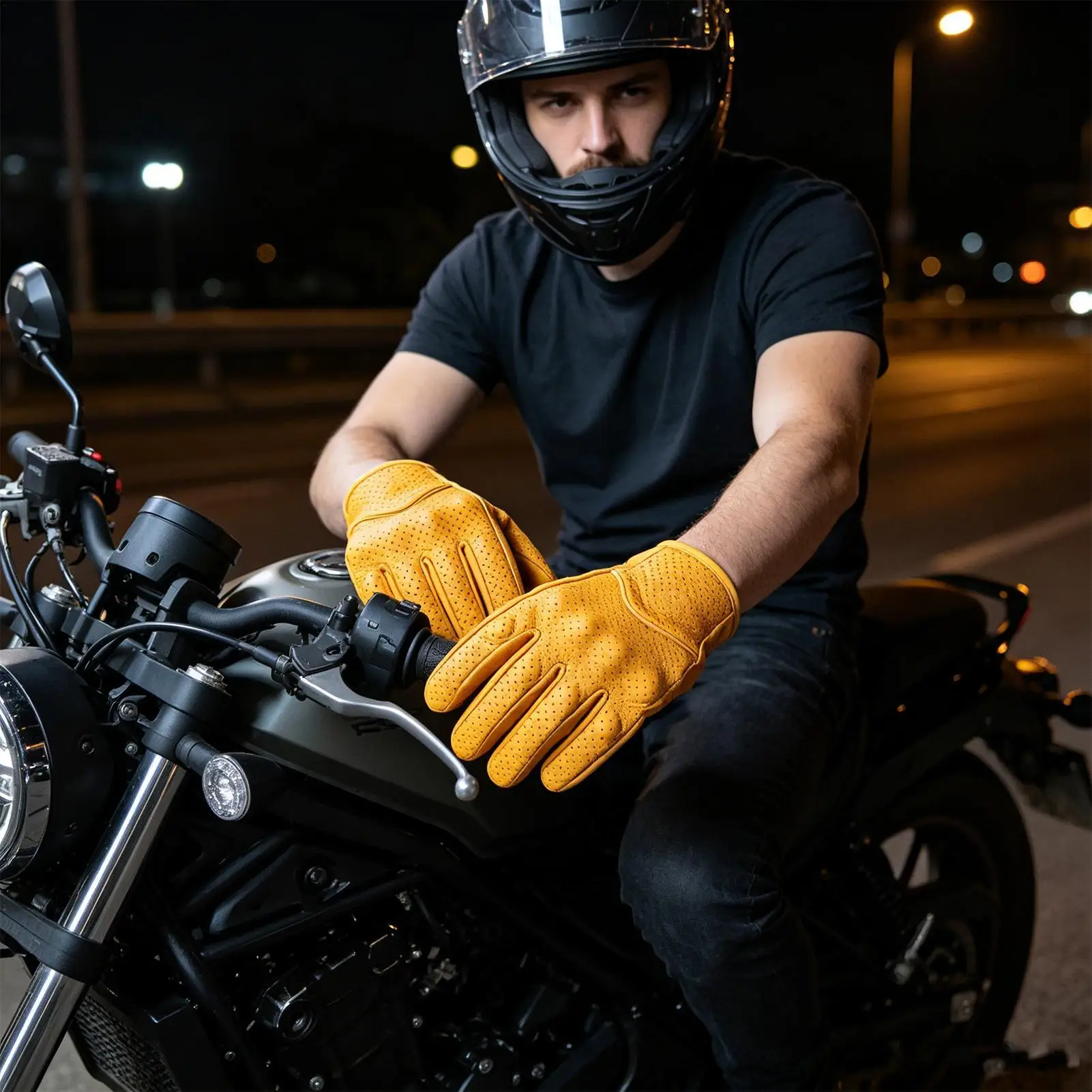 For Motorcycle Leather Motorcycle Gloves Retro Touch Screen Breathable Adjustable Protective Motorcycle Gloves For City Street
For Motorcycle Leather Motorcycle Gloves Retro Touch Screen Breathable Adjustable Protective Motorcycle Gloves For City Street