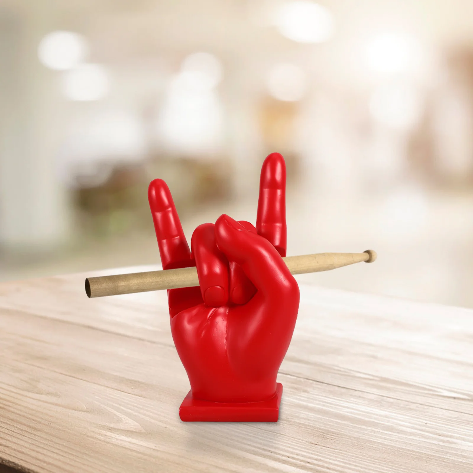 Drumstick Holder Resin Made Hand Shaped Display Stand Wear Resistant and Deform Free Long Term Use Drum Mallet Bracket Rock
Drumstick Holder Resin Made Hand Shaped Display Stand Wear Resistant and Deform Free Long Term Use Drum Mallet Bracket Rock