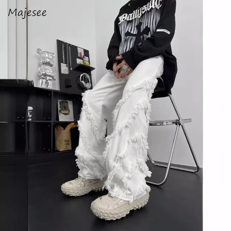 Jeans Men Autumn High Street Fashion Raw Edge Daily Solid Youthful Hip-hop Handsome European Style Straight Trousers Casual New
Jeans Men Autumn High Street Fashion Raw Edge Daily Solid Youthful Hip-hop Handsome European Style Straight Trousers Casual New