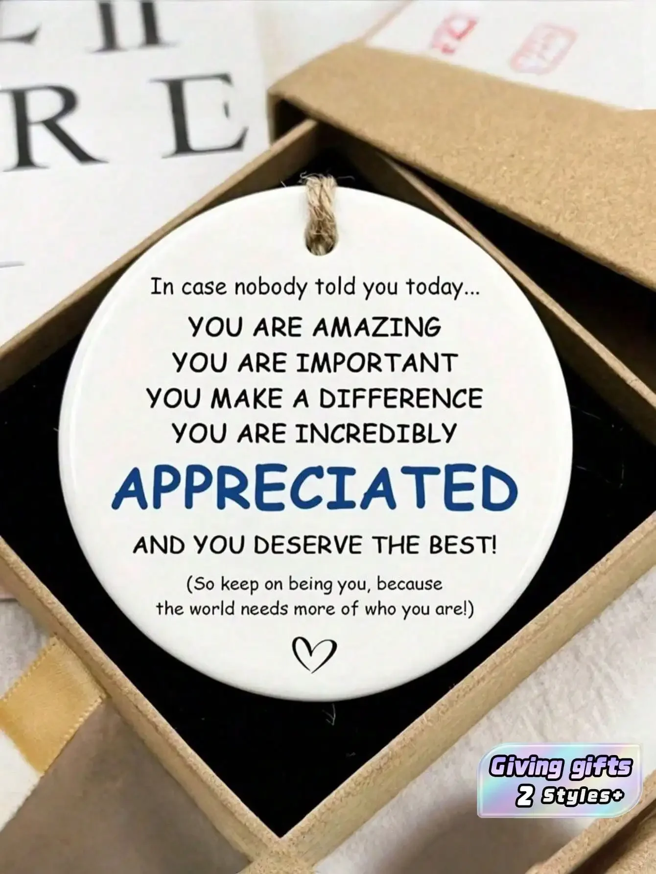 1PCS Sign You Are Incredibly Appreciated Motivational Office Decor Inspirational Affirmations Gift For Coworkers Boss Employee Thank You Present Desk Decoration Encouragement Plaque
1PCS Sign You Are Incredibly Appreciated Motivational Office Decor Inspirational Affirmations Gift For Coworkers Boss Employee Thank You Present Desk Decoration Encouragement Plaque
