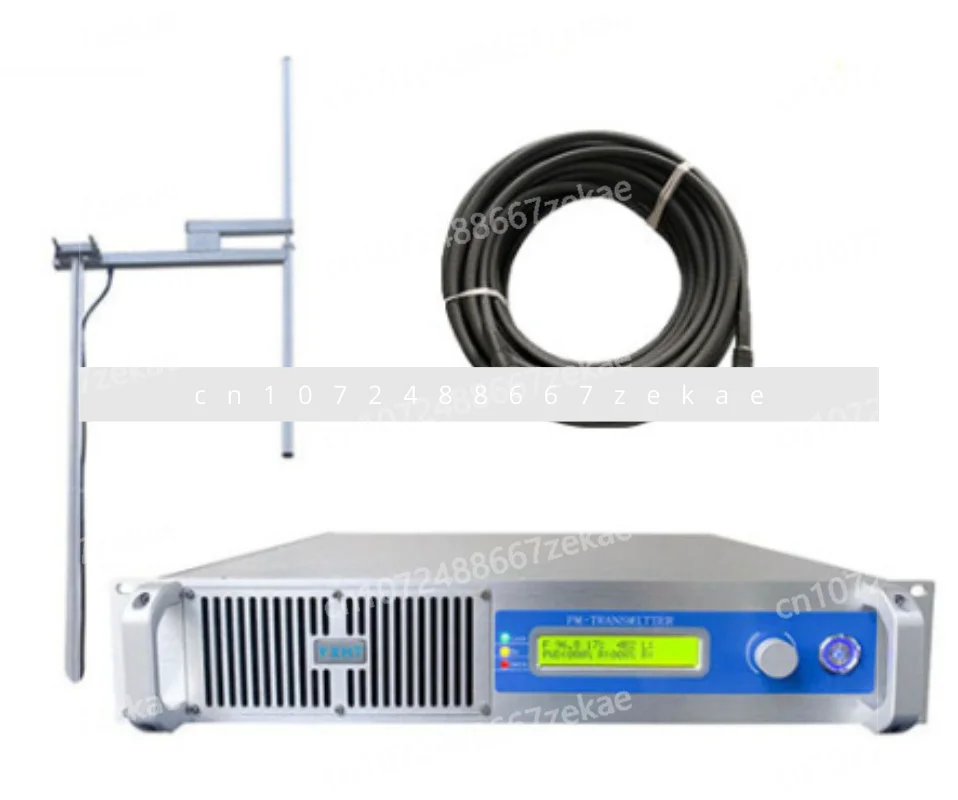 Stereo wireless FM broadcast transmitter 1KW + 40m coaxial cable + dipole vertical polarization
Stereo wireless FM broadcast transmitter 1KW + 40m coaxial cable + dipole vertical polarization