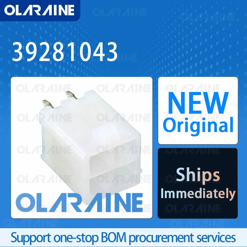 20/50/100Pcs 39281043 100% brand new and original IC chip Headers and wire housings 4 Position 
20/50/100Pcs 39281043 100% brand new and original IC chip Headers and wire housings 4 Position