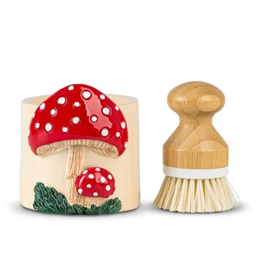 Mushroom Dish Brush Holder and Dish Scrubber Dish Brush and Holder Set Dish Scrub Brush for Cleaning Dishes
Mushroom Dish Brush Holder and Dish Scrubber Dish Brush and Holder Set Dish Scrub Brush for Cleaning Dishes