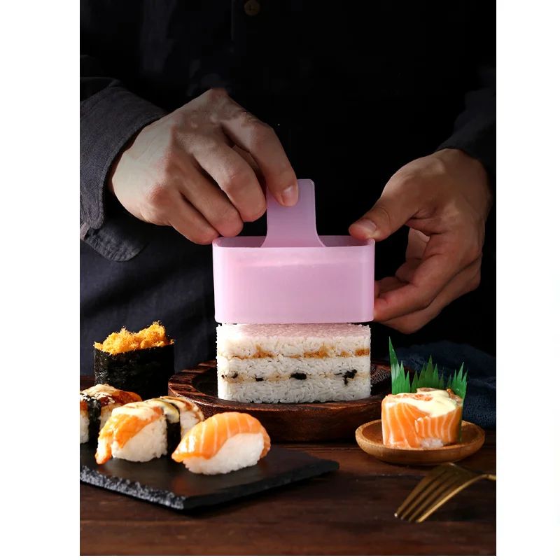 1pcs Rice Mold DIY Sushi Multi Layered Rice Ball Mold Small Easy To Clean Bento Bench Shaped Rice Mold Household Kitchen Tool
1pcs Rice Mold DIY Sushi Multi Layered Rice Ball Mold Small Easy To Clean Bento Bench Shaped Rice Mold Household Kitchen Tool