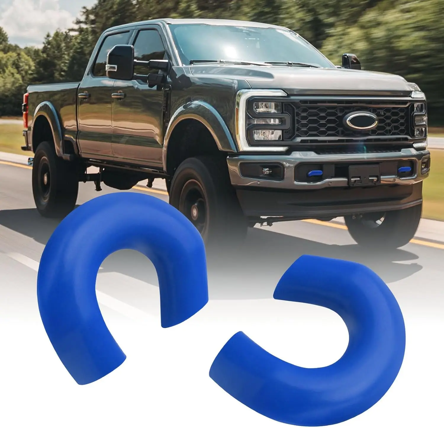Защитные накладки на буксировочные крюки для грузовиков Super Duty 2017-2026, синие, улучшающие внешний вид передней части автомобиля
Защитные накладки на буксировочные крюки для грузовиков Super Duty 2017-2026, синие, улучшающие внешний вид передней части автомобиля