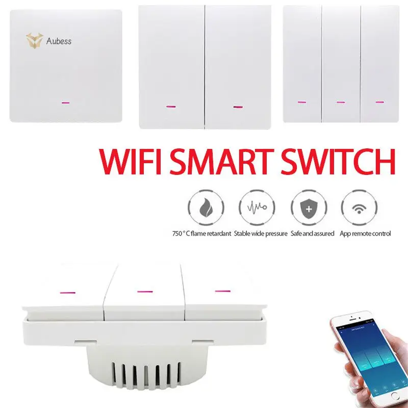 Умная кнопка управления умным домом, двухклавишный выключатель с Wi-Fi, работает с ассистентом Alexa
Умная кнопка управления умным домом, двухклавишный выключатель с Wi-Fi, работает с ассистентом Alexa