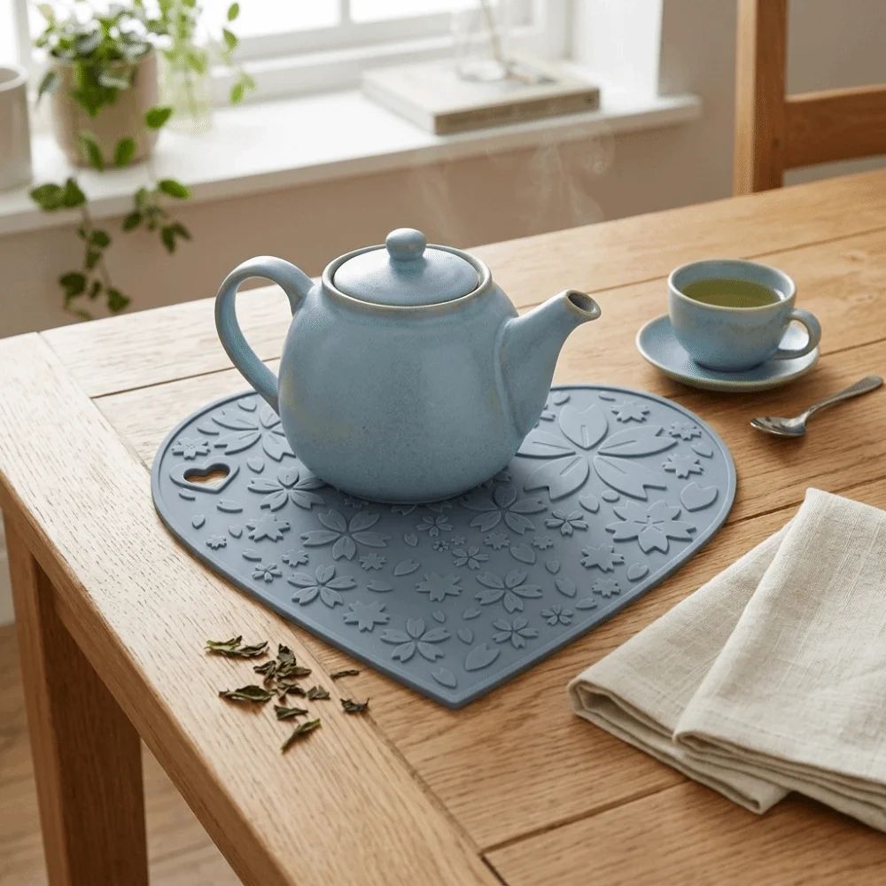 4Pcs Heart Outline Trivet Food Grade Silicone Thickened Anti-scald Heat Resistant Pad Soft Non-slip Matte Table Protector
4Pcs Heart Outline Trivet Food Grade Silicone Thickened Anti-scald Heat Resistant Pad Soft Non-slip Matte Table Protector