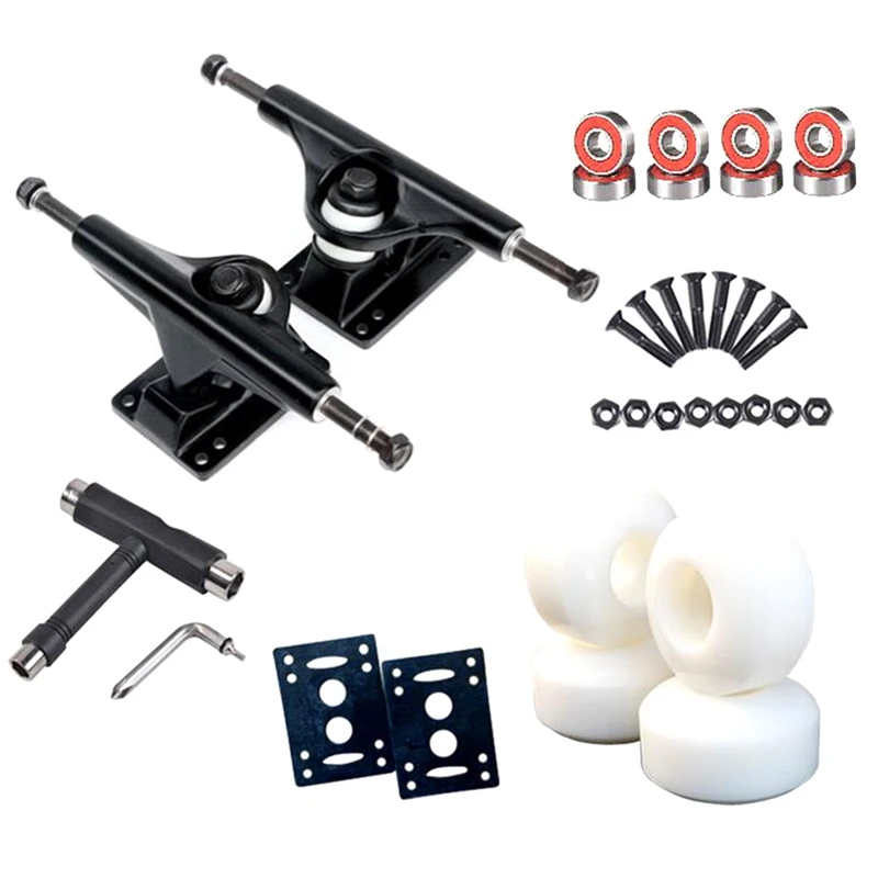 Skateboard Bridge 5 Inch Double Skateboard Bracket Wheel Professional Action Hard Wheel Trucks Combination 95A Wheels
Skateboard Bridge 5 Inch Double Skateboard Bracket Wheel Professional Action Hard Wheel Trucks Combination 95A Wheels