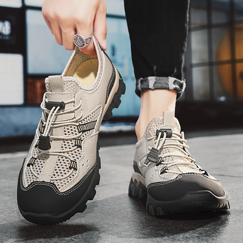2025 new outdoor non-slip wear shoes men's hiking shoes jogging hiking walking sneakers
2025 new outdoor non-slip wear shoes men's hiking shoes jogging hiking walking sneakers