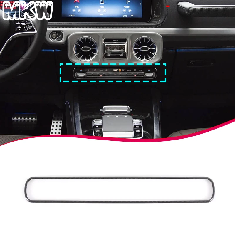 For Mercedes Benz G Class W465 2025+ Real Carbon Fiber Car Central Control Air Conditioning Switch Decorative Car Accessories
For Mercedes Benz G Class W465 2025+ Real Carbon Fiber Car Central Control Air Conditioning Switch Decorative Car Accessories