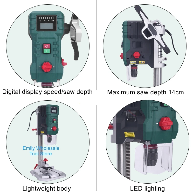 220V Desktop Drilling Machine Electric Drill Electric Turning Power Tools Micro Speed Control Drilling Machine
220V Desktop Drilling Machine Electric Drill Electric Turning Power Tools Micro Speed Control Drilling Machine