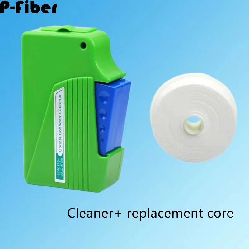 Optical fiber cleaning tool 1 set cleaner box with replacement core 2.5mm optical fiber SC interface flange cassette
Optical fiber cleaning tool 1 set cleaner box with replacement core 2.5mm optical fiber SC interface flange cassette