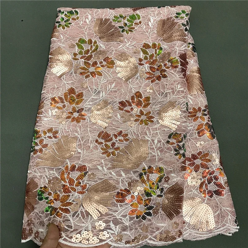 5 Yard Hot Selling French Lace With Sequins African Tulle Cord Guipure Lace Net Embroidered Fabric For Wedding Party PS031801
5 Yard Hot Selling French Lace With Sequins African Tulle Cord Guipure Lace Net Embroidered Fabric For Wedding Party PS031801