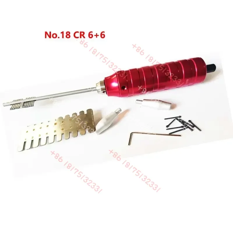 Latest Haoshi Magic Key No.# 18 CR6+6 Serrature 6+6 Magn. - 11 mm (NM Safe Lock Tool Locksmith Pick Tool
Latest Haoshi Magic Key No.# 18 CR6+6 Serrature 6+6 Magn. - 11 mm (NM Safe Lock Tool Locksmith Pick Tool