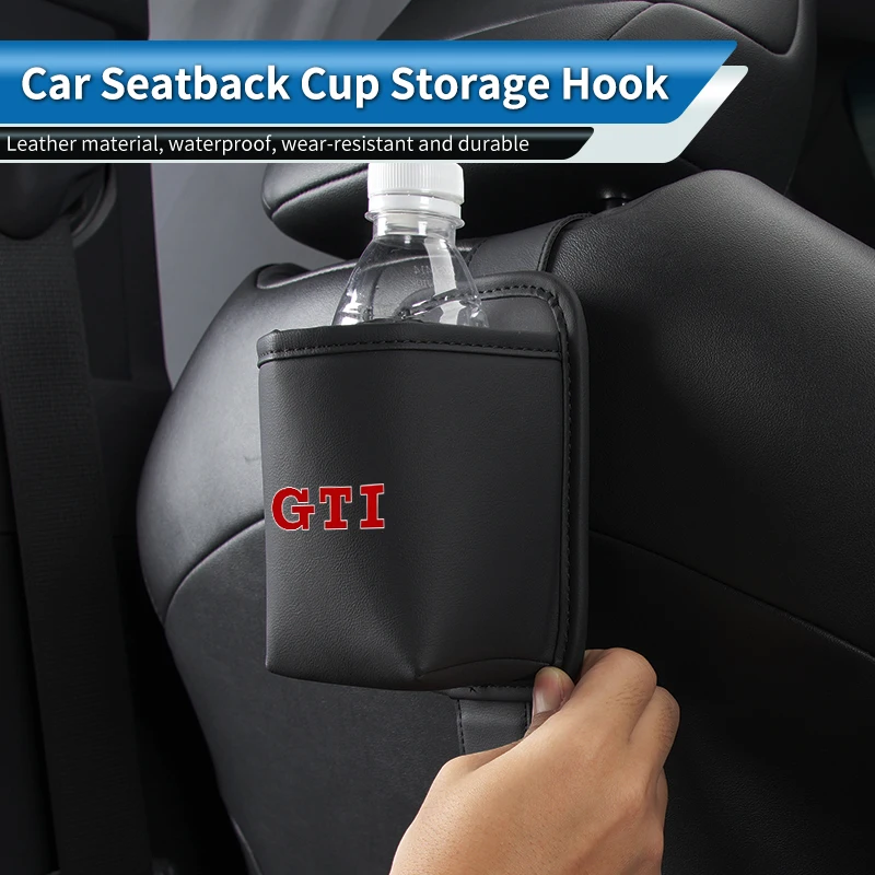Car Soft Leather Seatback Water Cup Holder Storage Box For VW Golf 4 6 7 GTI Tiguan Passat B5 B6 B7 CC Jetta MK5 MK6 Polo
Car Soft Leather Seatback Water Cup Holder Storage Box For VW Golf 4 6 7 GTI Tiguan Passat B5 B6 B7 CC Jetta MK5 MK6 Polo