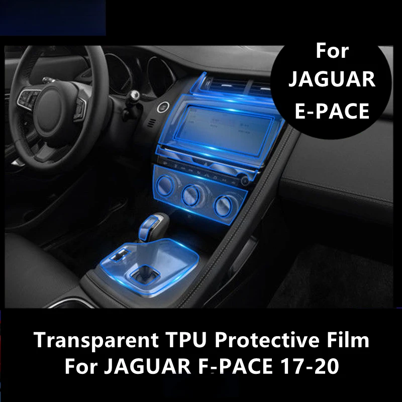 Для JAGUAR E-PACE 17-20 салон автомобиля, центральная консоль, прозрачная защитная пленка из ТПУ, ремонтная пленка против царапин, аксессуары
Для JAGUAR E-PACE 17-20 салон автомобиля, центральная консоль, прозрачная защитная пленка из ТПУ, ремонтная пленка против царапин, аксессуары