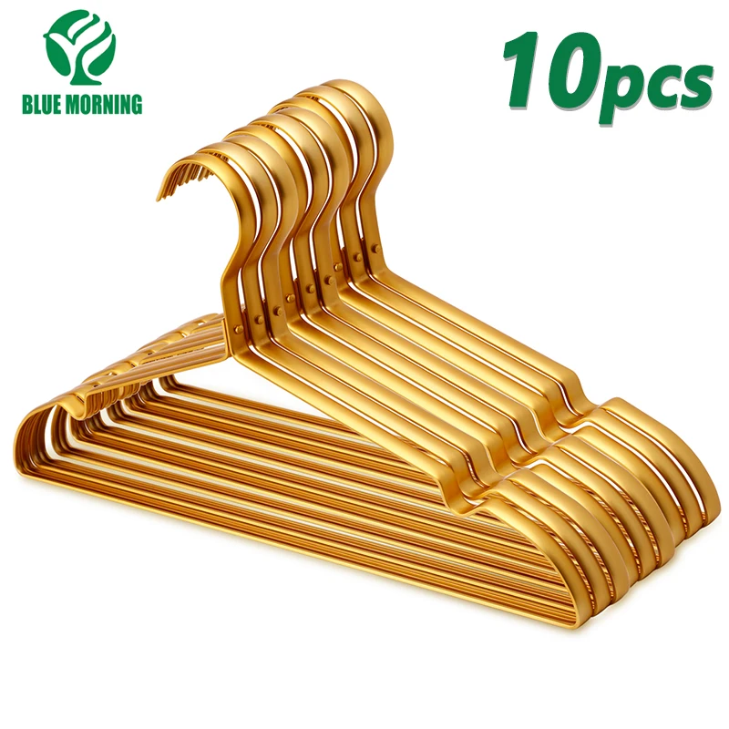 10Pcs Aluminum Coat Hangers Alloy Clothing Hanger Domestic Adult Hanging Metal Clothes Hanger Closet Organizer Home Supplies
10Pcs Aluminum Coat Hangers Alloy Clothing Hanger Domestic Adult Hanging Metal Clothes Hanger Closet Organizer Home Supplies