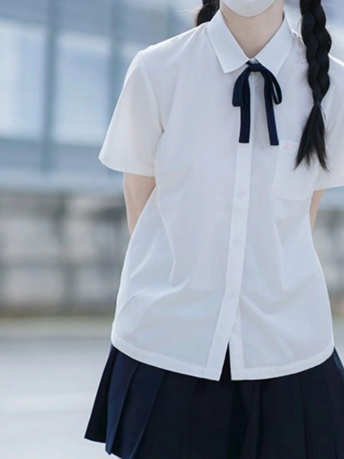 White Short Sleeve JK Shirt Women's Collar Basic Style Graduation Photo Shirt Summer College Style Inner Wear Japanese S...
White Short Sleeve JK Shirt Women's Collar Basic Style Graduation Photo Shirt Summer College Style Inner Wear Japanese S...