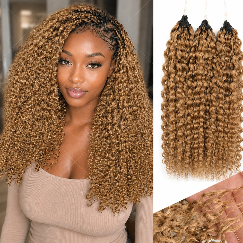 Miracle Knots Kinky Curly Human Hair Bundles Burmese Curly Invisible Crochet Feather Crochet #27 Honey Blonde Soft Lightweight Boho Style
Miracle Knots Kinky Curly Human Hair Bundles Burmese Curly Invisible Crochet Feather Crochet #27 Honey Blonde Soft Lightweight Boho Style