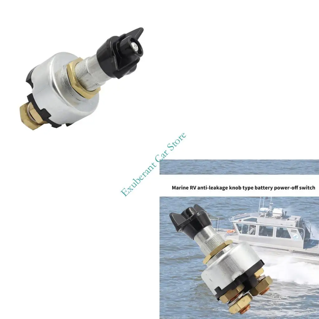 H3CE Marine Battery Disconnect Switches Knob Type Anti Leakage Design Copper Construction for Boats Yachts Motorhome Safety
H3CE Marine Battery Disconnect Switches Knob Type Anti Leakage Design Copper Construction for Boats Yachts Motorhome Safety