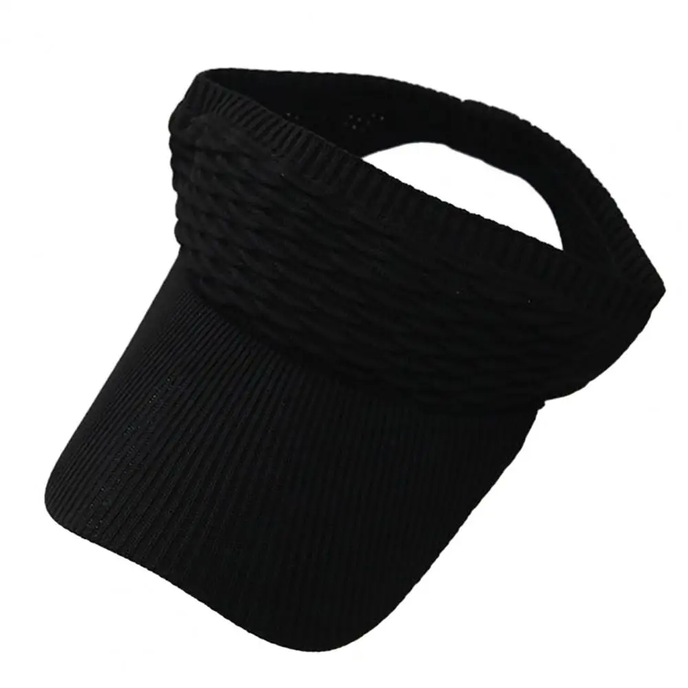 Women Summer Sun Visor Hat Adjustable Empty Top Baseball Cap Elastic Knitted Sports Hat For Tennis Golf Running 여자 태양 모자
Women Summer Sun Visor Hat Adjustable Empty Top Baseball Cap Elastic Knitted Sports Hat For Tennis Golf Running 여자 태양 모자