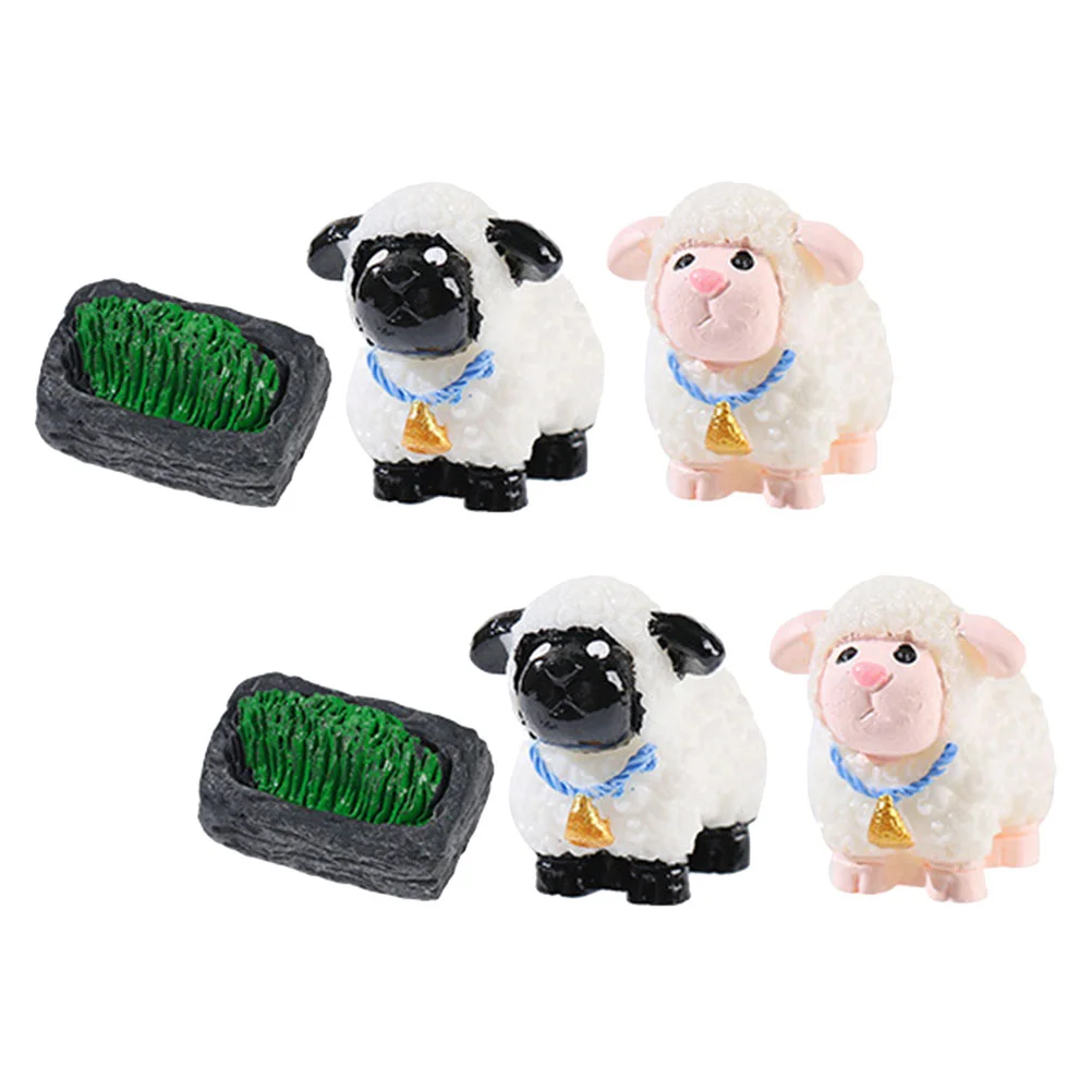 Miniature Animal Sculpture Micro-landscape Sheep Statue Home Decor Resin Decoration Figurine
Miniature Animal Sculpture Micro-landscape Sheep Statue Home Decor Resin Decoration Figurine
