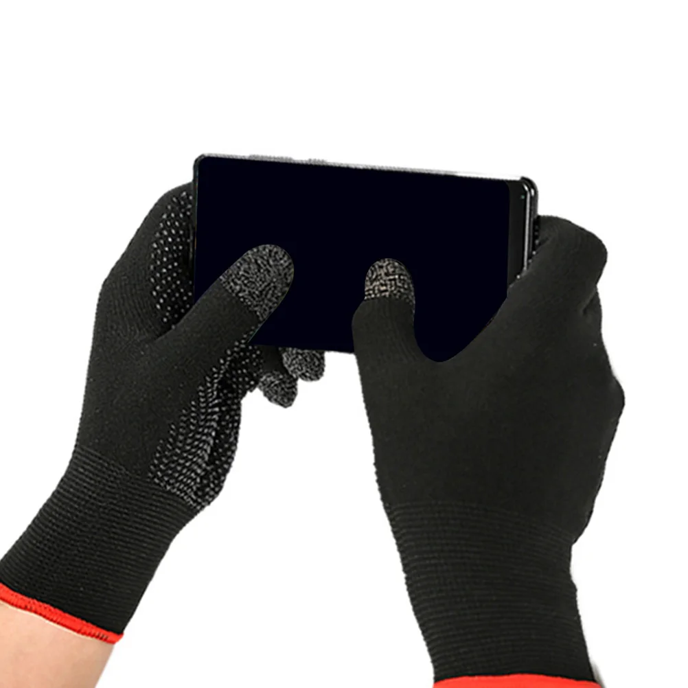 Touch Screen Gaming Gloves Cozy Breathable Anti Sweat Kids Mobile Phone Fingertips Skin Picking Black Elastic Comfortable Palm 
Touch Screen Gaming Gloves Cozy Breathable Anti Sweat Kids Mobile Phone Fingertips Skin Picking Black Elastic Comfortable Palm