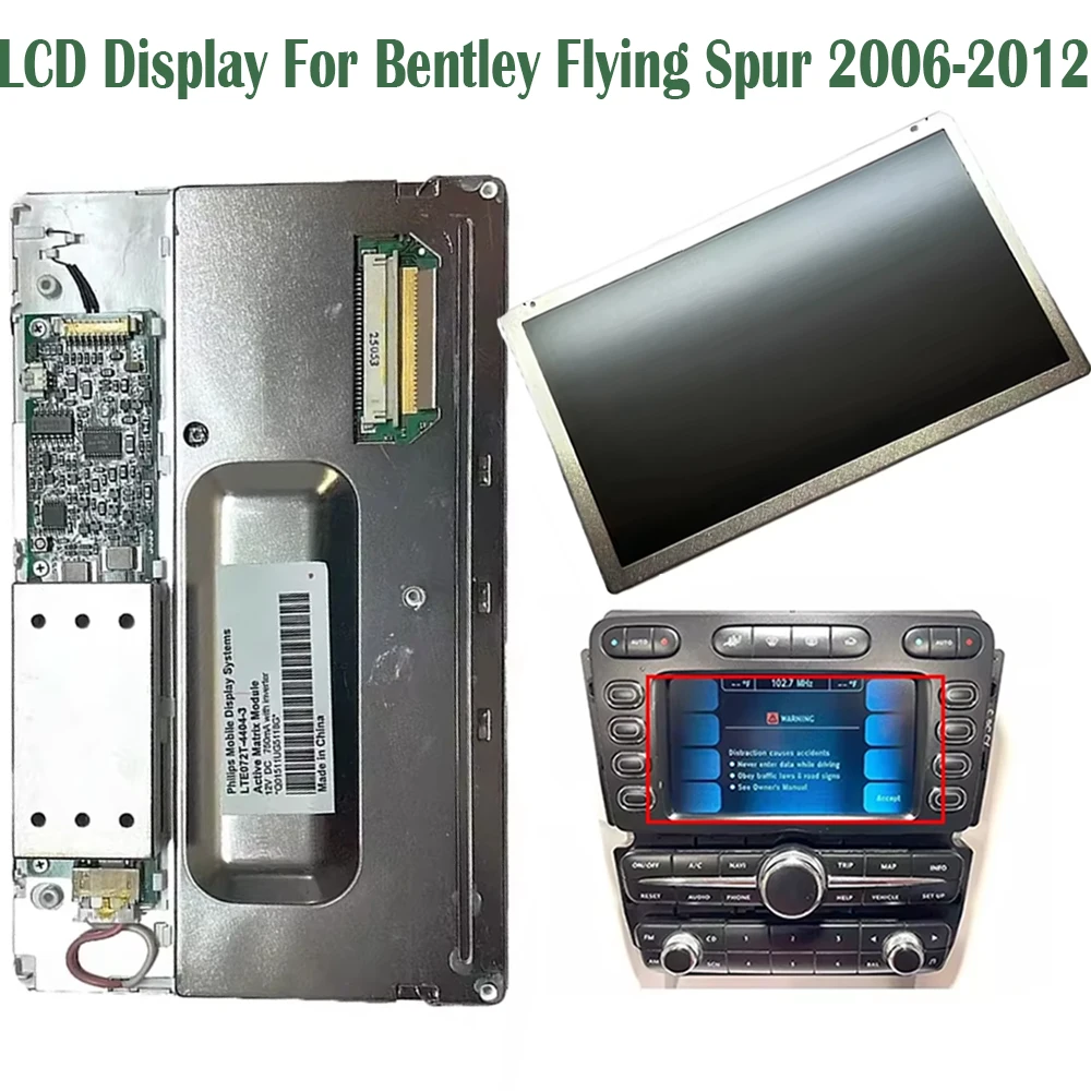LTE072T-4404-3 LCD Display For Bentley Flying Spur 2006 2007 2008 2009 2010 2011 2012 Car Radio Screen Repairment
LTE072T-4404-3 LCD Display For Bentley Flying Spur 2006 2007 2008 2009 2010 2011 2012 Car Radio Screen Repairment