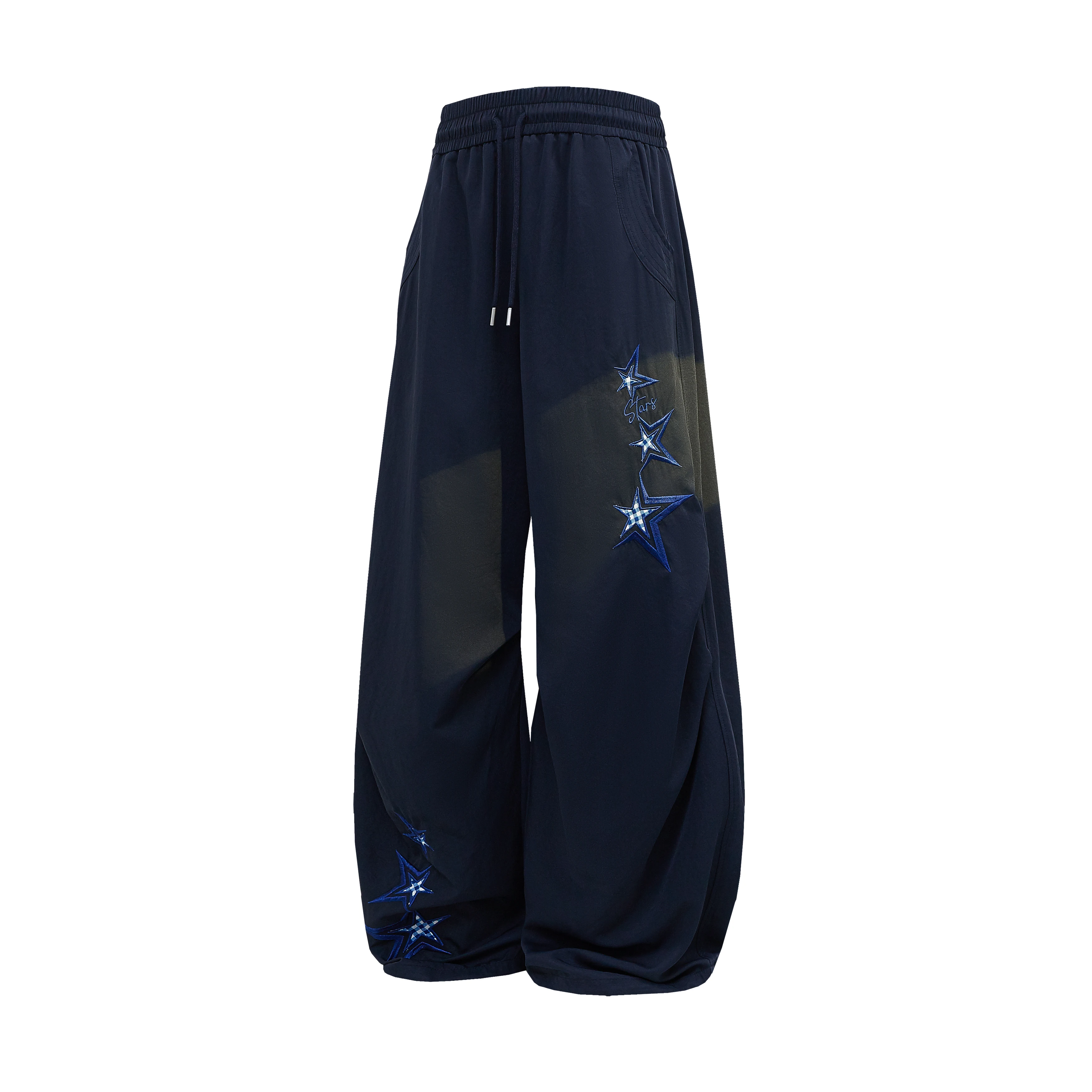 Men's Star Embroidered Parachute Pants Unisex Y2K Hip Hop Baggy Cargo Pants
Men's Star Embroidered Parachute Pants Unisex Y2K Hip Hop Baggy Cargo Pants