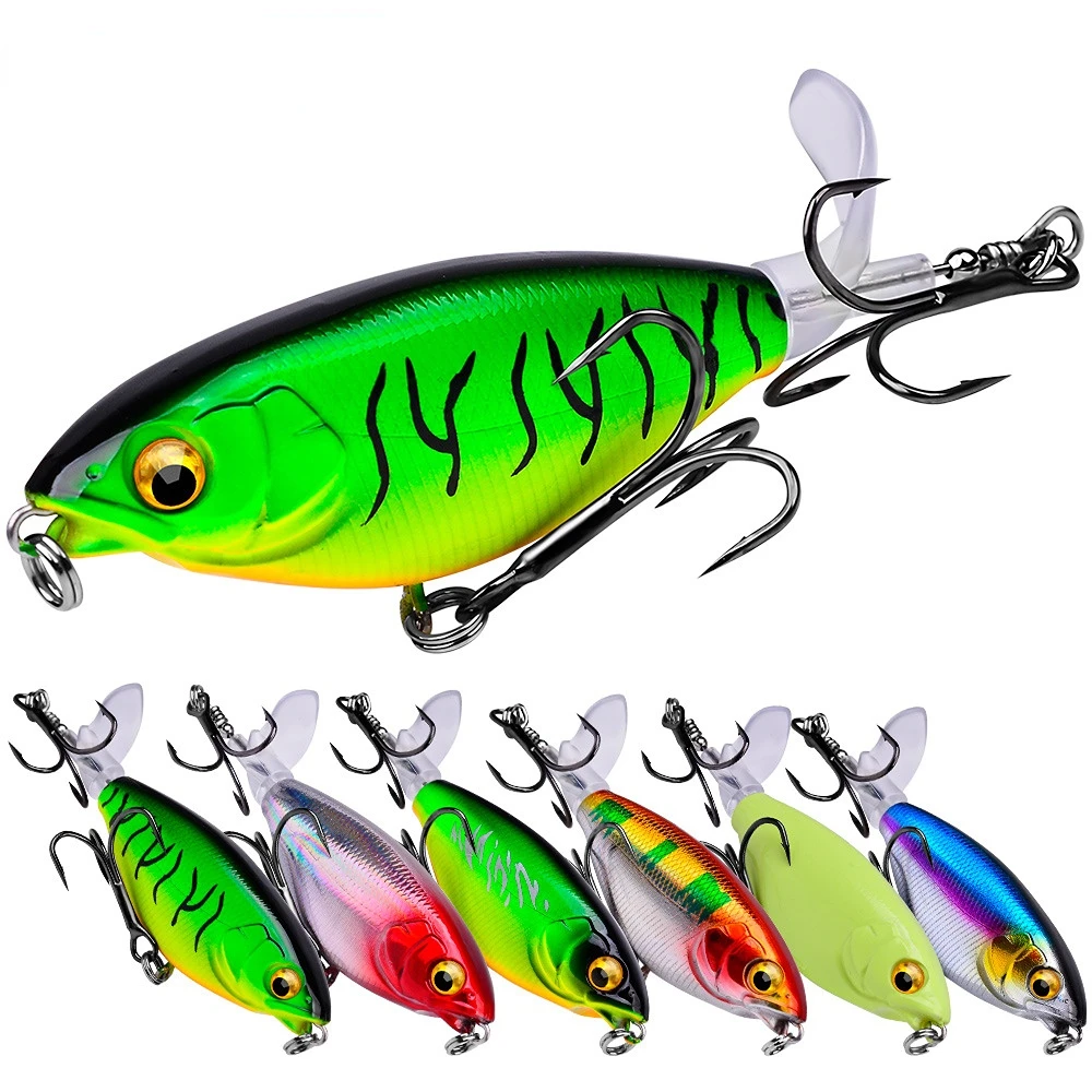 1 Pcs Luya Bait Propeller 6g 11g Surface Tractor Floating Pencil Bionic Noise Fishing Bait Rotating Hard Bait
1 Pcs Luya Bait Propeller 6g 11g Surface Tractor Floating Pencil Bionic Noise Fishing Bait Rotating Hard Bait