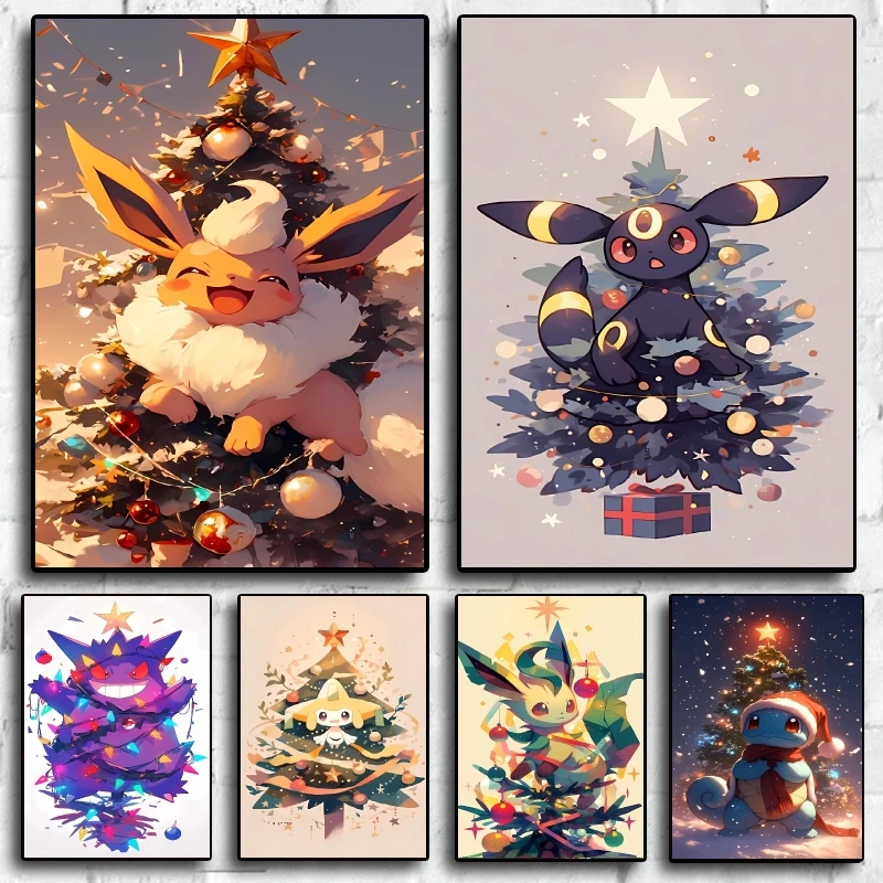 High Quality Canvas Printing Pokemon Eevee Poster Cartoon Character Picture HD Painting Home Child Room Decor Christmas Gifts
High Quality Canvas Printing Pokemon Eevee Poster Cartoon Character Picture HD Painting Home Child Room Decor Christmas Gifts