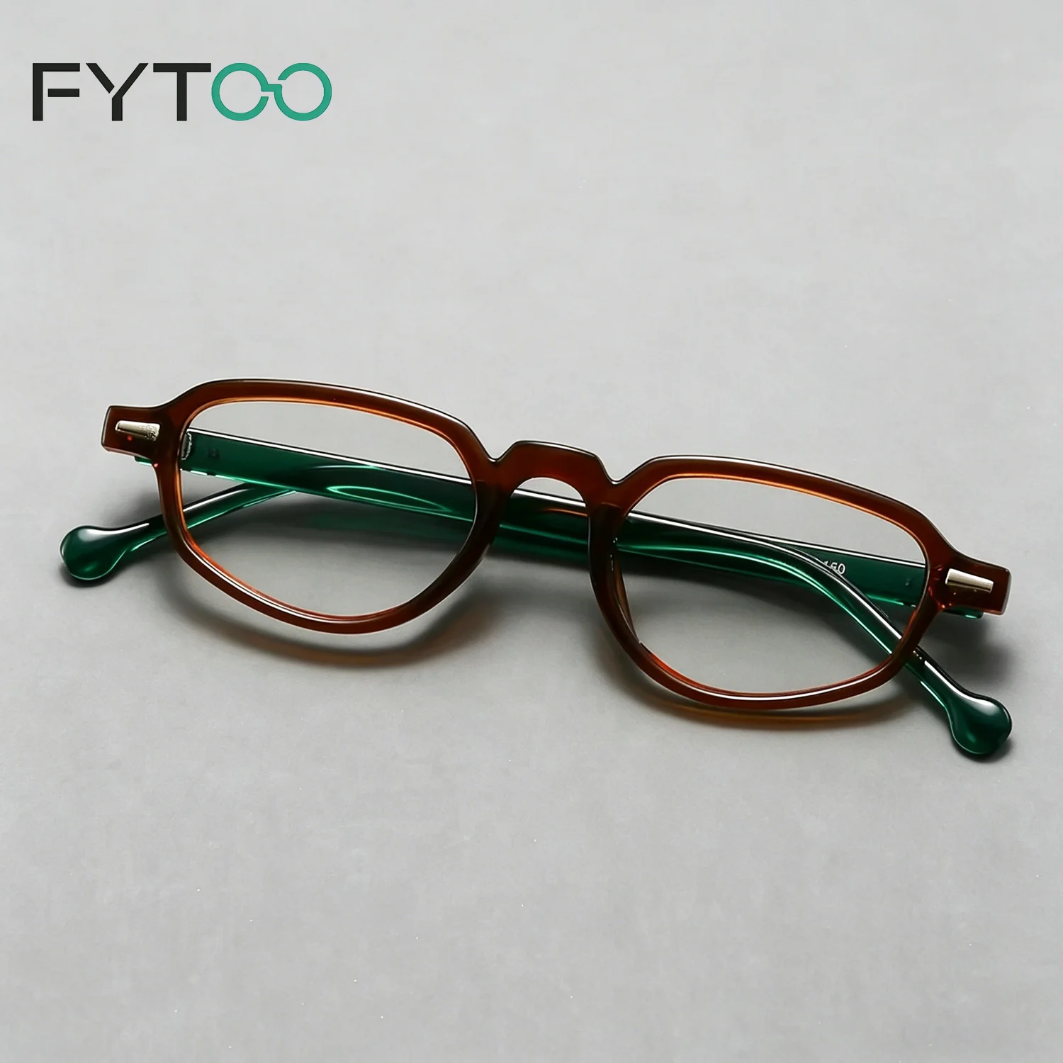 FYTOO Acetate Two-Tone Blue Light Glasses, Retro Round Computer Eyewear for Men Women, Durable Anti Eyestrain Fashion 3919
FYTOO Acetate Two-Tone Blue Light Glasses, Retro Round Computer Eyewear for Men Women, Durable Anti Eyestrain Fashion 3919