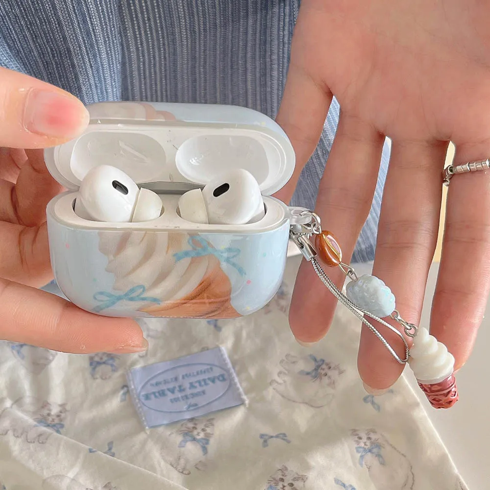 Cute Summer Ice Cream Earphone Case For Airpods 3rd Pro 2 For Airpods 1 2 3 Pro2rd Soft Bow Protective Cover Creative Pendant
Cute Summer Ice Cream Earphone Case For Airpods 3rd Pro 2 For Airpods 1 2 3 Pro2rd Soft Bow Protective Cover Creative Pendant