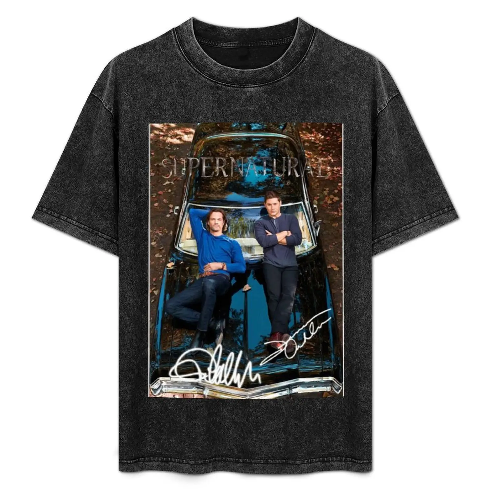 Sam, Dean, and Baby T-Shirt Trendy Print Short Sleeve T-Shirt
Sam, Dean, and Baby T-Shirt Trendy Print Short Sleeve T-Shirt