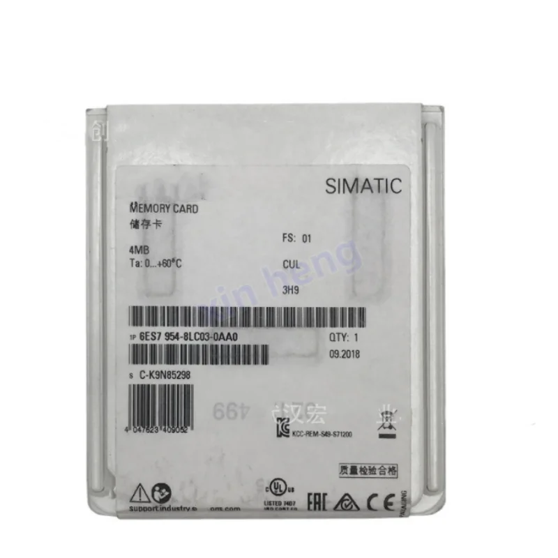 Brand New Original 6ES7954-8LC03-0AA0 (4MB) 6ES7954-8LE03-0AA0 (12MB) One Year Warranty ,Fast Shipping
Brand New Original 6ES7954-8LC03-0AA0 (4MB) 6ES7954-8LE03-0AA0 (12MB) One Year Warranty ,Fast Shipping