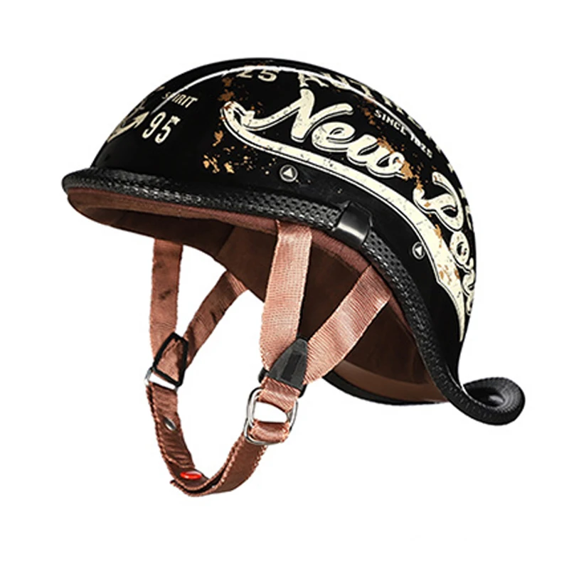 Adult Retro Motorcycle Helmet Men/Women Half Face Vintage Helmet Hat Cruiser Touring Moto Bicycle Scooter Skating Baseball Cap
Adult Retro Motorcycle Helmet Men/Women Half Face Vintage Helmet Hat Cruiser Touring Moto Bicycle Scooter Skating Baseball Cap